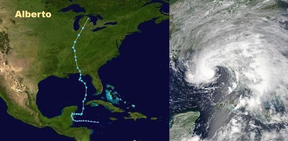 Duración: Del 25 al 31 de mayo. Presión central mínima: 990 hPa. Vientos máximos sostenidos: 100 km/h.