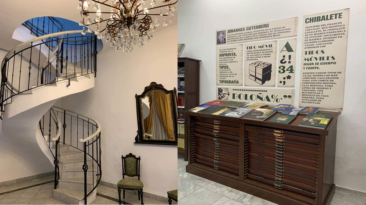 En la nueva librería, inaugurada en la Casa del Obispo Espada, se venden las publicaciones de la OHCH y se promocionan los proyectos del Centro Histórico.