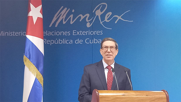 canciller cubano, Bruno Rodríguez