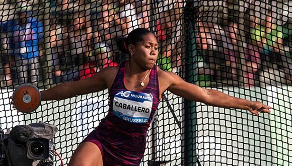 Discóbola cubana Denia Caballero