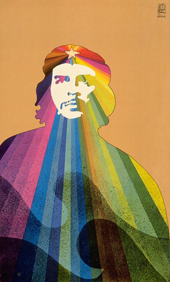 Varias piezas, entre las cuales se halla uno de los carteles icónicos de Alfredo Rostgaard, “Che refulgente”, mostrarán la calidad y tradición del diseño gráfico cubano.