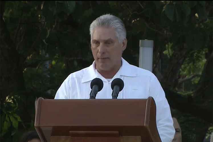 Díaz-Canel en Granma