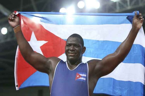 Mijaín López. Mijaín López.