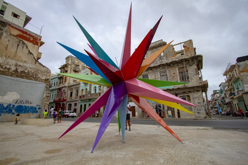 Obra de arte de La Habana. Foto: Maykel Espinosa