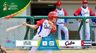 Peloteros cubanos propinan cero hit cero carreras en Mundial Sub-12 de Béisbol 