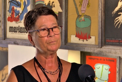 Sara Vega, especialista de la Cinemateca de Cuba