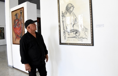 Nelson Domínguez muestra desde la plástica genio de Alicia Alonso Nelson Domínguez muestra desde la plástica genio de Alicia Alonso