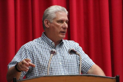 presidente cubano, Miguel Díaz-Canel