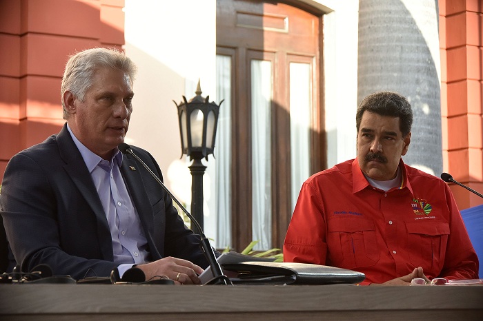 Miguel M. Díaz-Canel Bermúdez, Presidente de los Consejos de Estado y de Ministros, en la clausura del XXV Foro de Sao Paulo