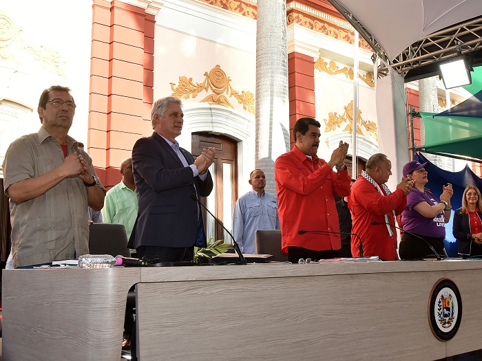Participa Díaz-Canel en Foro Sao Paulo, Venezuela 28072019