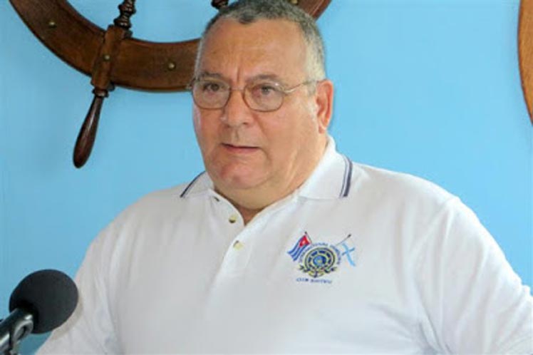 Comodoro del Club Náutico Internacional Hemingway de Cuba (CNIH), José Miguel Díaz Escrich