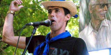 Joven repentista cubano Joven repentista cubano