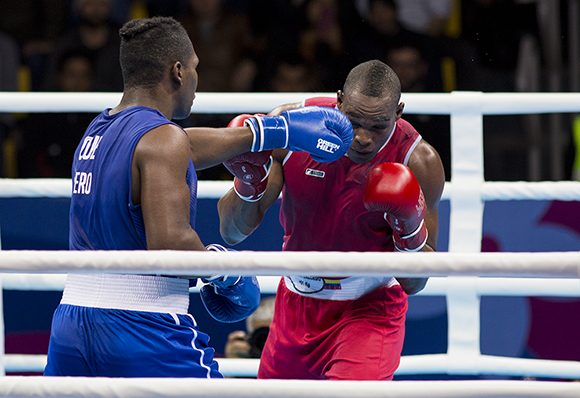 El debutante Peró salió por la puerta ancha en Lima 2019. Foto: Irene Pérez/ Cubadebate.