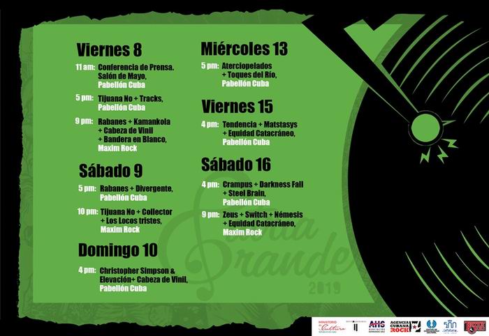 VI edición del Festival de Música Alternativa Latinoamericana y Caribeña Patria Grande