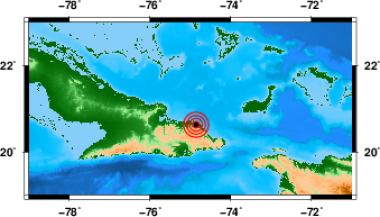Sismo perceptible de magnitud 3.0 en Moa, Holguín